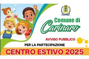 Avviso Pubblico Per La Partecipazione Al Centro Estivo 2025